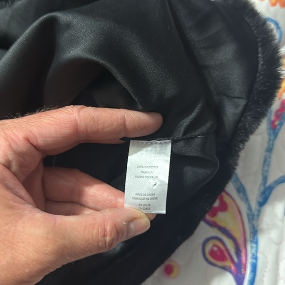 Echo Longline Faux Fur Vest Winter Warm Size: M/L - Picture 7 of 8